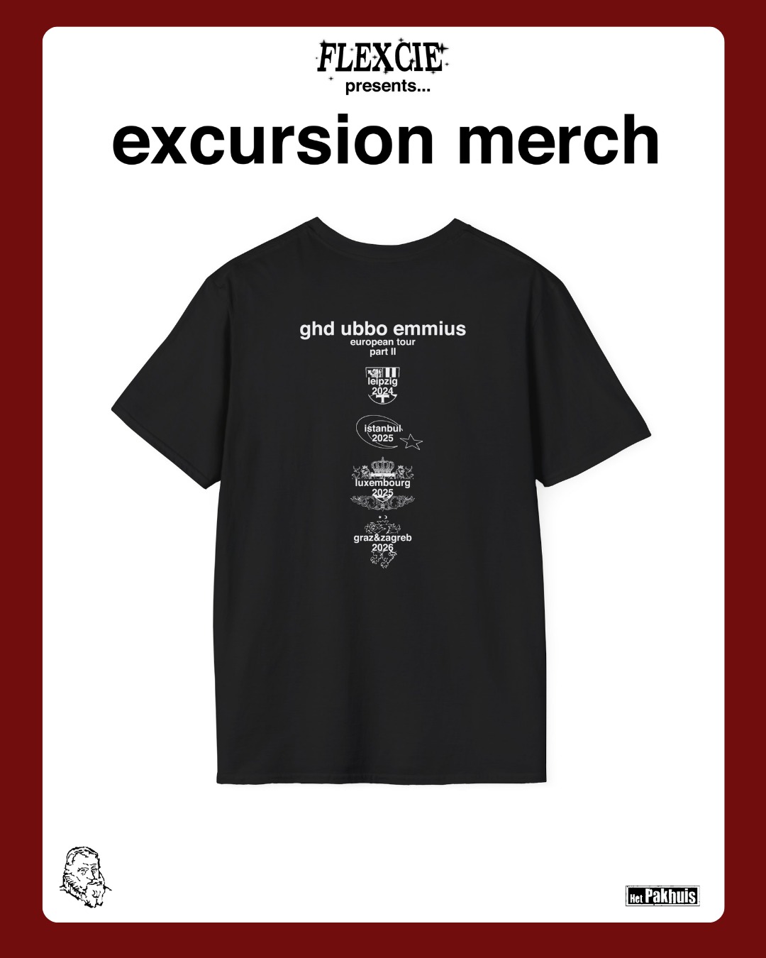 Big Trip Merchandise: Flexcie Tees!