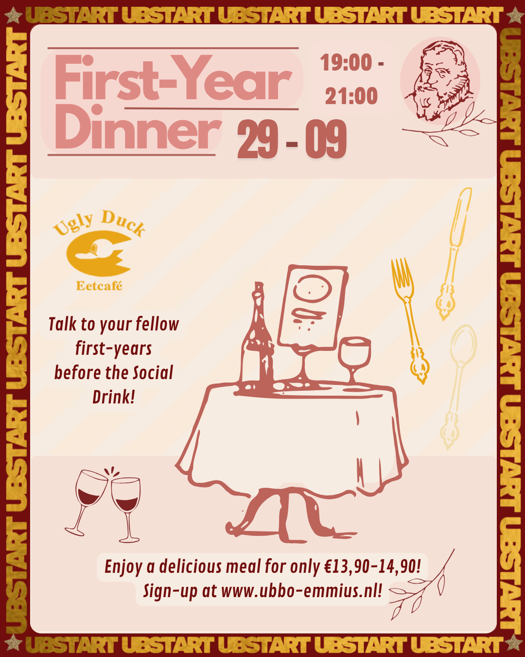 Ubstart: First-year Dinner