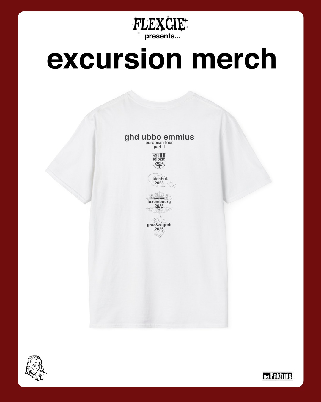 Big Trip Merchandise: Flexcie Tees!