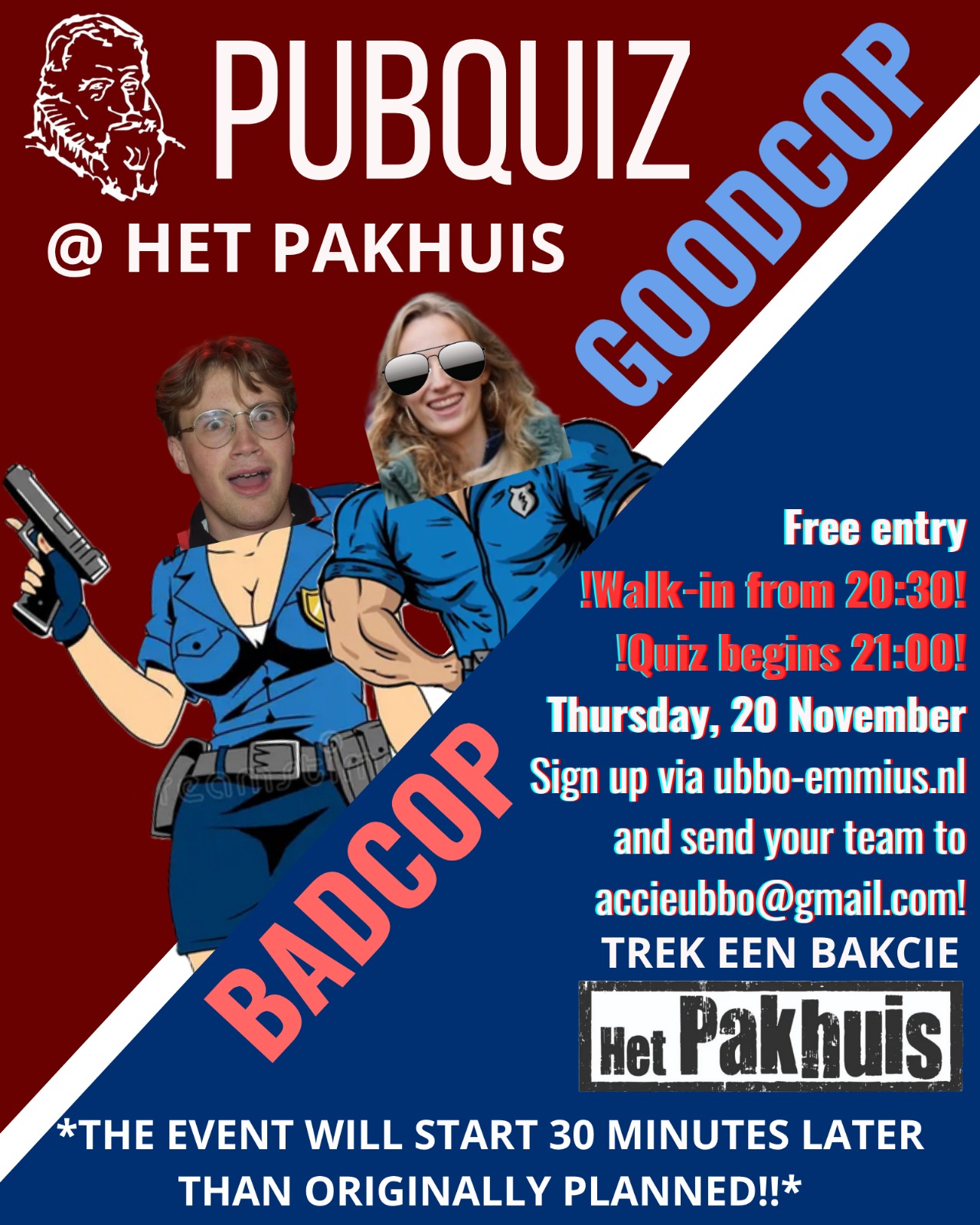 Pubquiz: Bad Cop & Good Cop