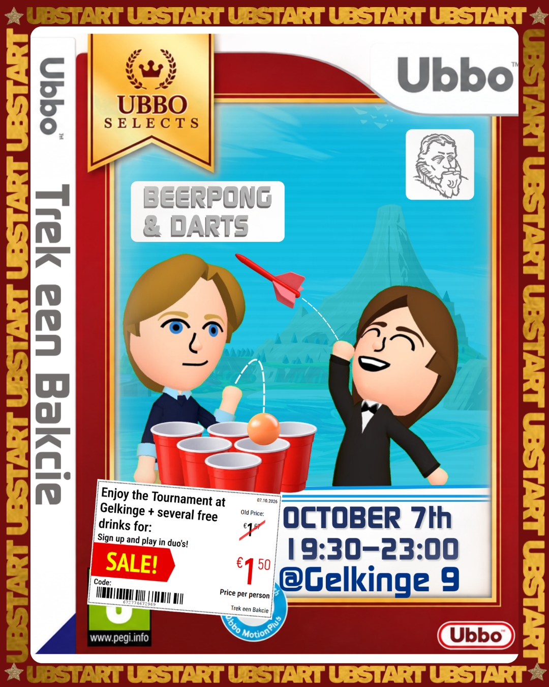 Ubstart: The Ultimate Ubbo Darts & Beer Pong Tournament