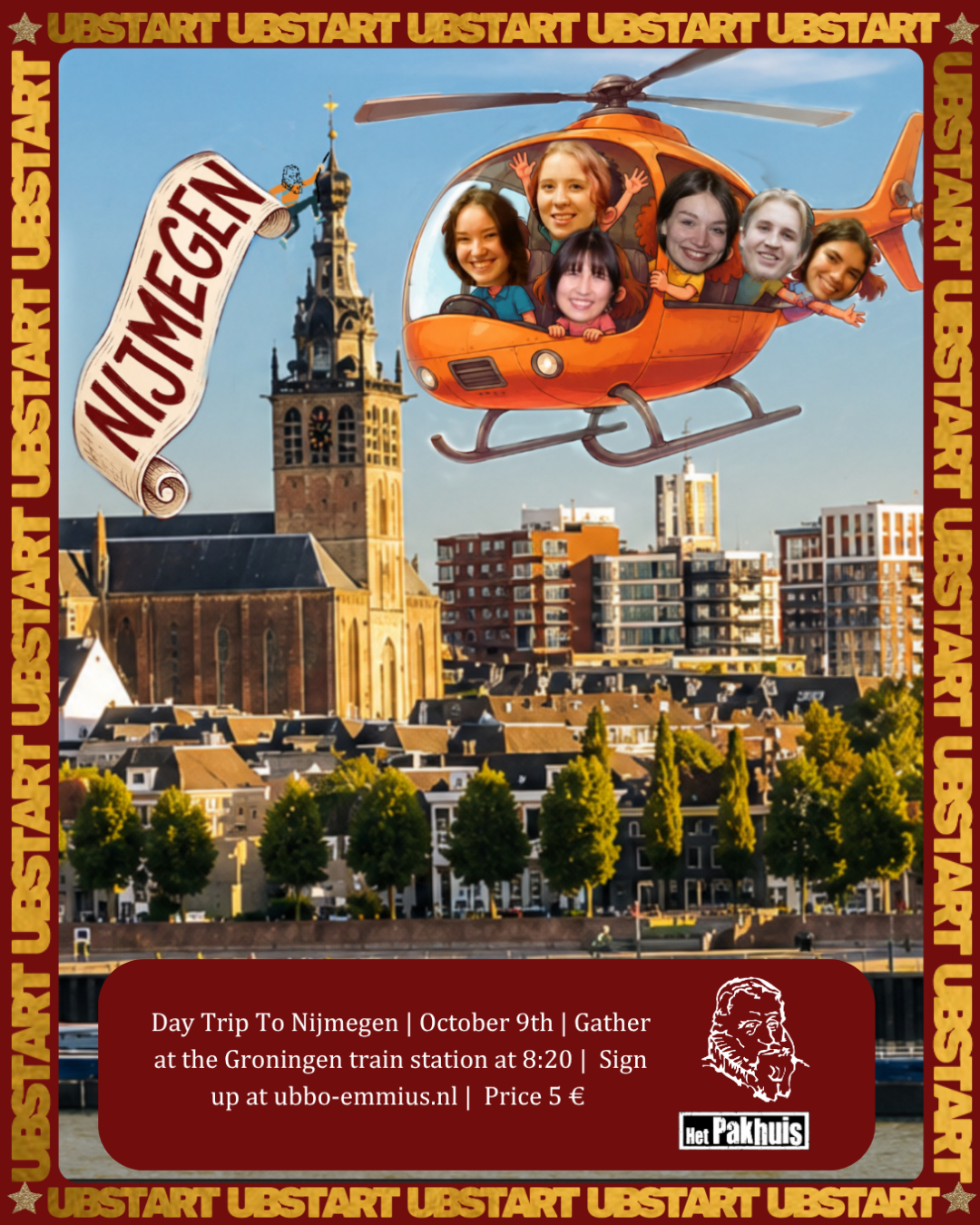 Ubstart: Daytrip to Nijmegen