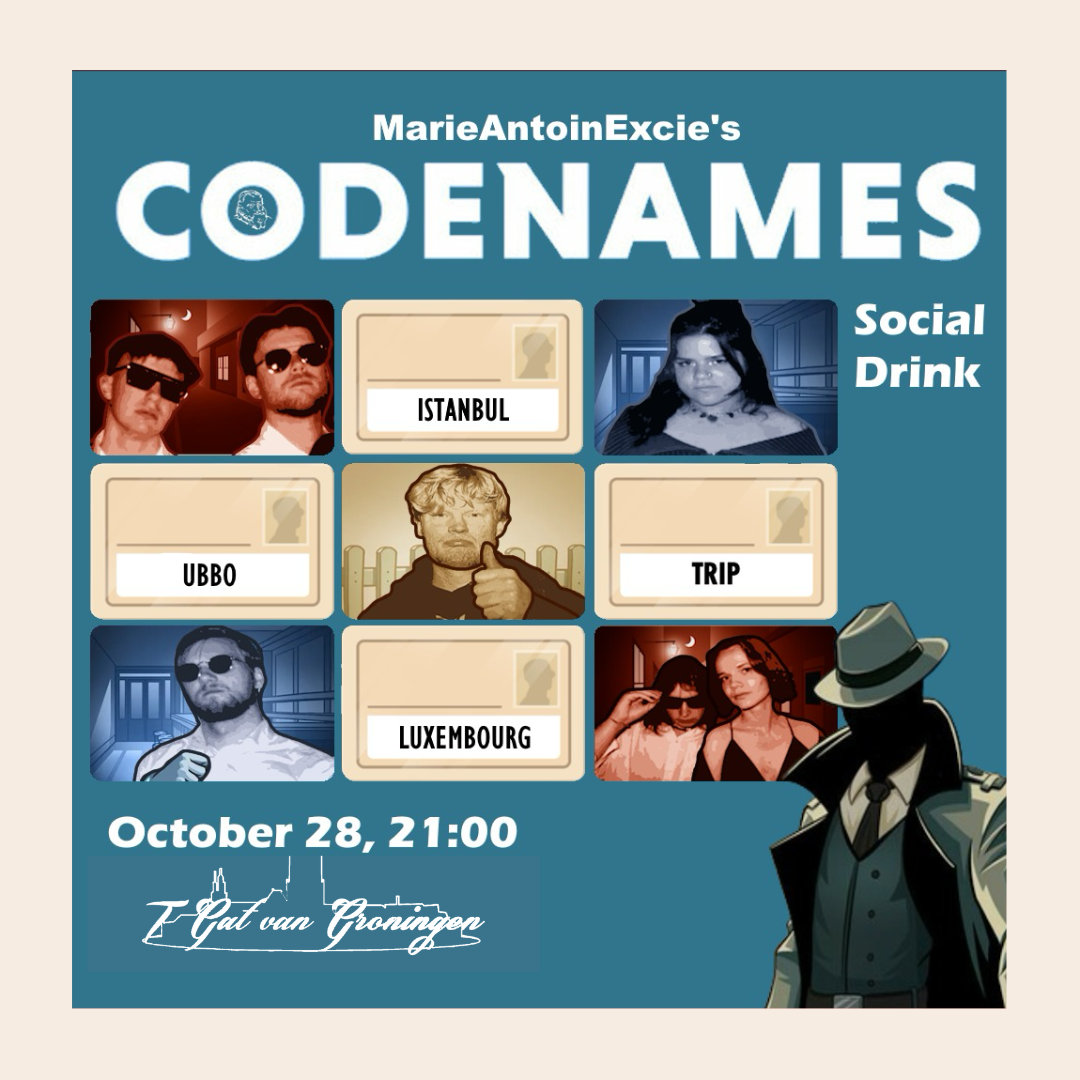 October Social Drink: MarieAntoinExcie's Codenames