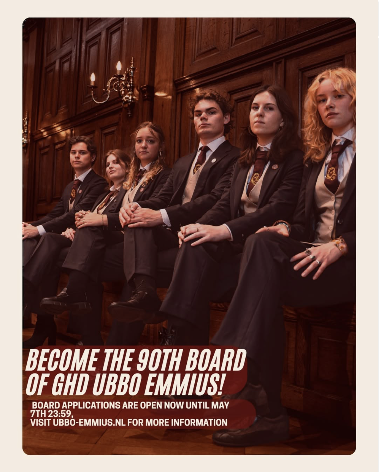 Become the 90th Board of GHD Ubbo Emmius!