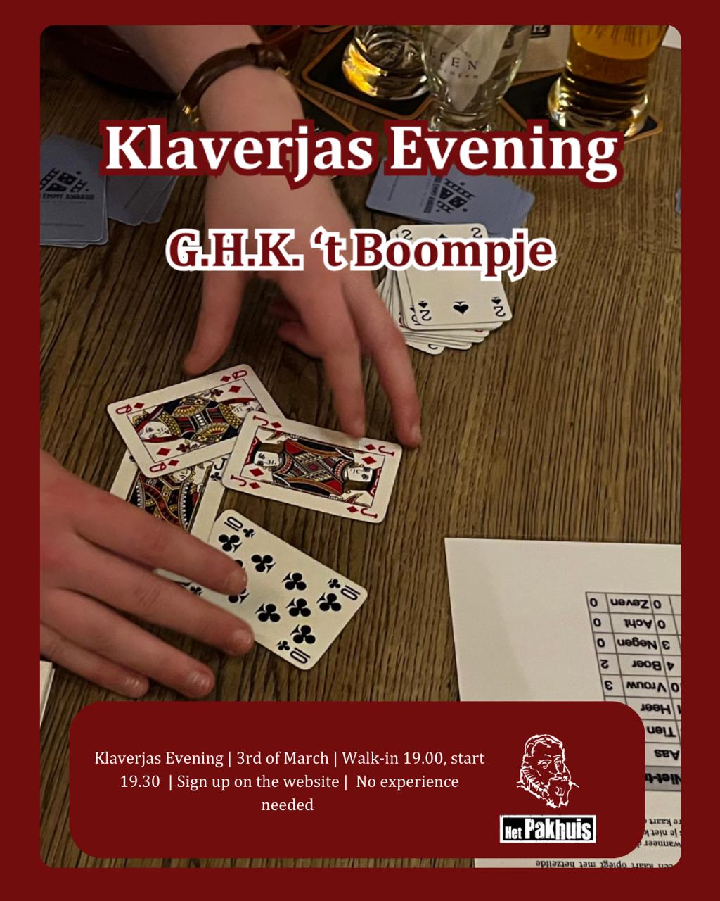 Klaverjas Evening