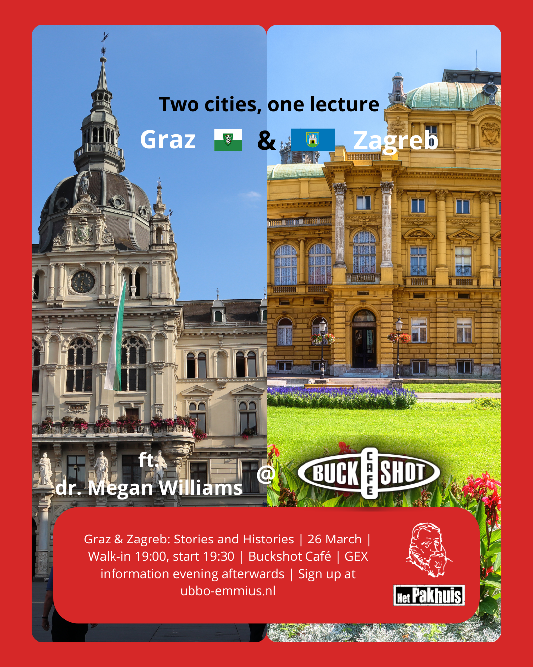 Two Cities, one lecture: Graz & Zagreb