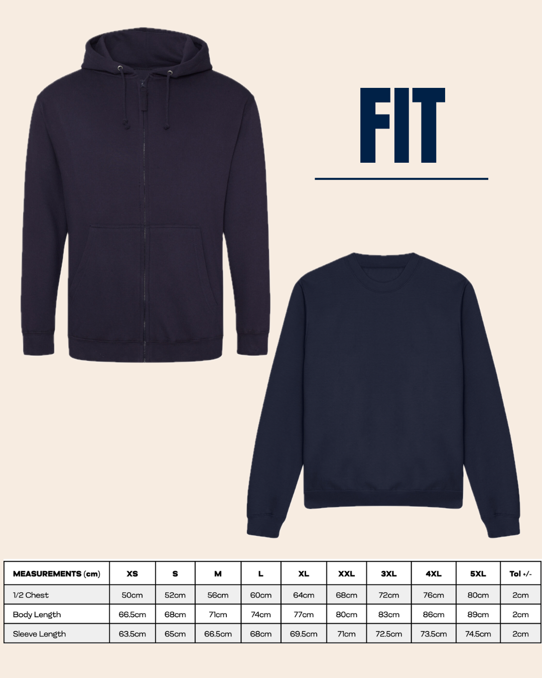 Ubbo Sweater and Zip-up Hoodie 2025-2026