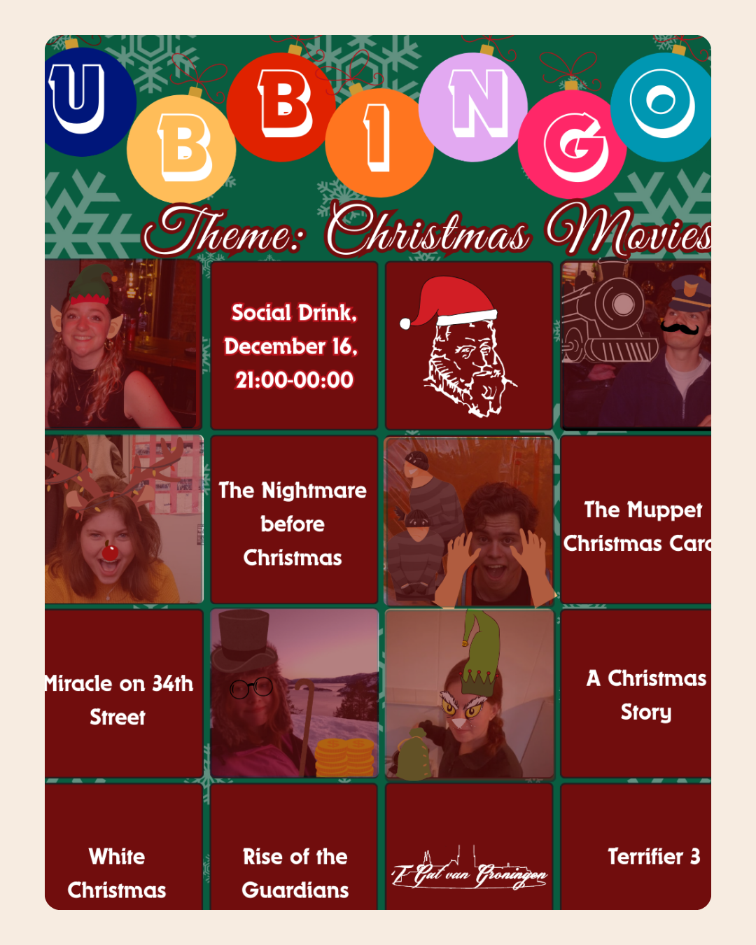 December Social Drink: Ubbingo!